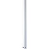 Progress Lighting AirPro Collection 48 In. Ceiling Fan Downrod in White P2607-28